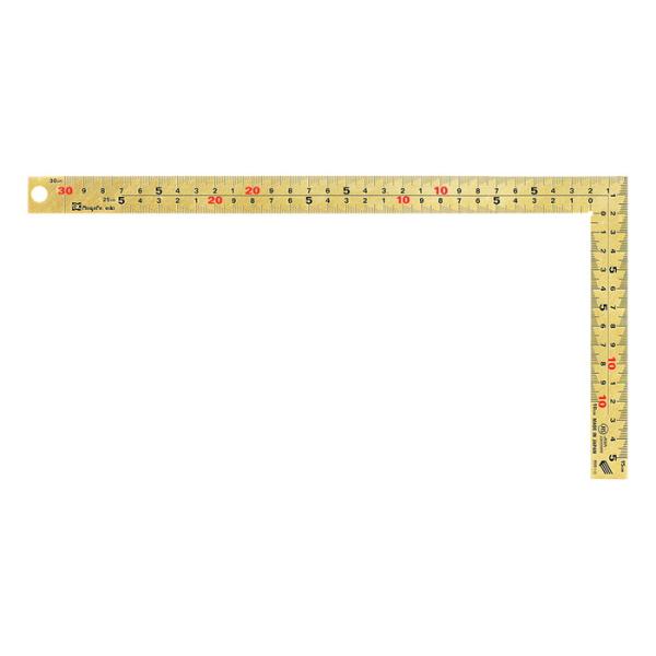 金鷲 金曲尺 30cm 快段目盛 薄手広巾 取寄品 新潟精機 GTH-30CKD