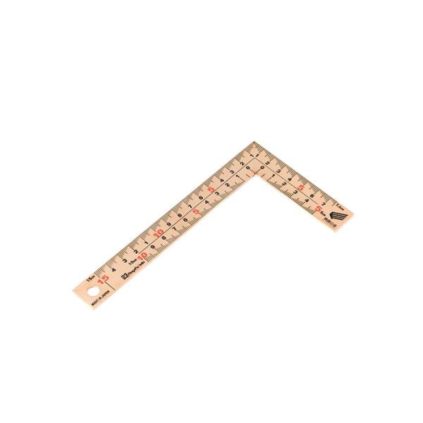 金鷲 金曲尺 15cm 快段目盛 厚手広巾 ピンクゴールド 取寄品 新潟精機 PGMT-15CKD