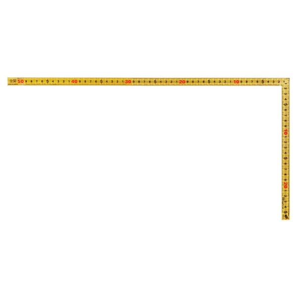 金鷲 金曲尺 50cm/1尺6寸 併用目盛 快段目盛 取寄品 新潟精機 GSHD-5016KD