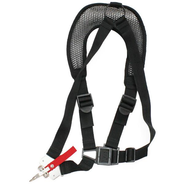 刈払機 肩掛バンド(ハニカムメッシュ・ダブル) 日本製 ※取寄品 関西洋鋸 KB-3061