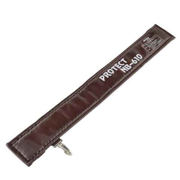 強力胴当ベルト 90x680x10mm 25ｍｍ巾 茶 取寄品 マルキン印 NB-610D