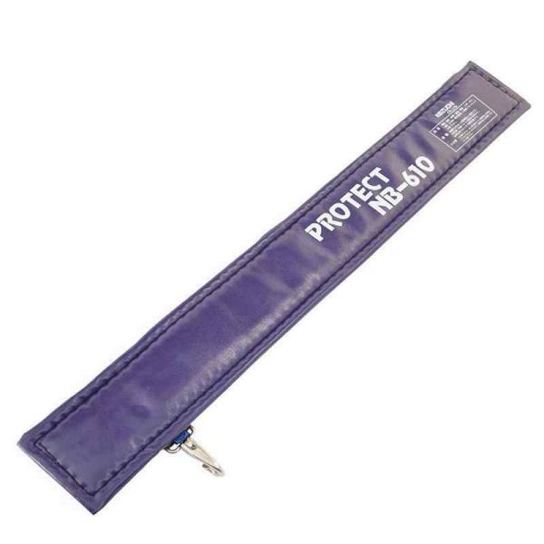 強力胴当ベルト 90x680x10mm 25ｍｍ巾 紫 取寄品 マルキン印 NB-610D