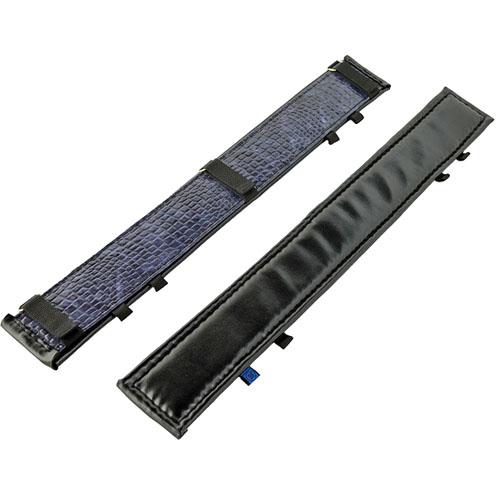 胴当ベルト 紺鰐柄 レザー張り ※取寄品 マルキン印 180004157