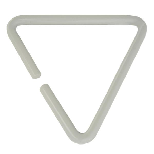 【Mホワイト】 腰道具&amp;ハーネス用アタッチメント 軸径6ｍｍ 内径70ｍｍ 開口部6ｍｍ 受注生産品...