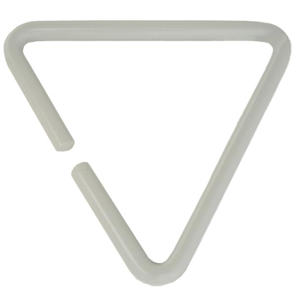 【Mホワイト】 腰道具&amp;ハーネス用アタッチメント 軸径6ｍｍ 内径80ｍｍ 開口部6ｍｍ 受注生産品...