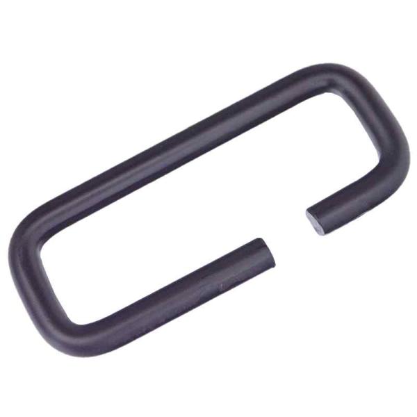 【ブラック】 腰道具用アタッチメント 線径5ｍｍ 内径80x15ｍｍ 開口部8ｍｍ 50mm幅ベルト...