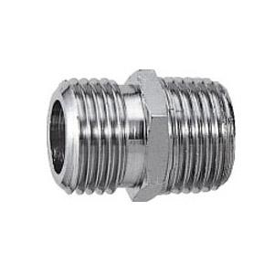 フレキパイプ用ニップル(呼称13) 0783-13 カクダイ 0783-13