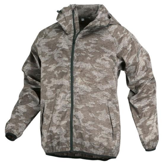 ストレッチパーカー メランジカモ LL取寄品 カジメイク 2277