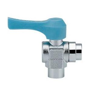 アングル型ミニチュアボールバルブ 呼称3 ※取寄品 カクダイ 651-854-3