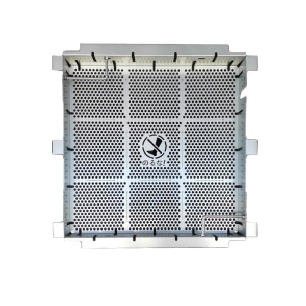 落葉助っ人 スチール製 桝内径600用 メーカー直送 代引不可 カネソウ DK-600-Z