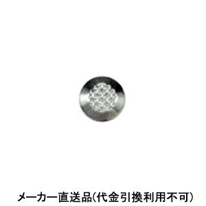 JIS型視覚障害者誘導用マーカー バフ研磨タイプ 径22 メーカー直送 代引不可 カネソウ JM-1A｜arde