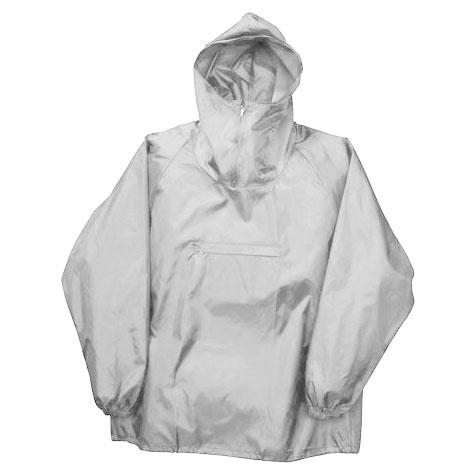 ポリエステルヤッケ シルバー Lサイズ ※取寄品 カジメイク 2205-71-L