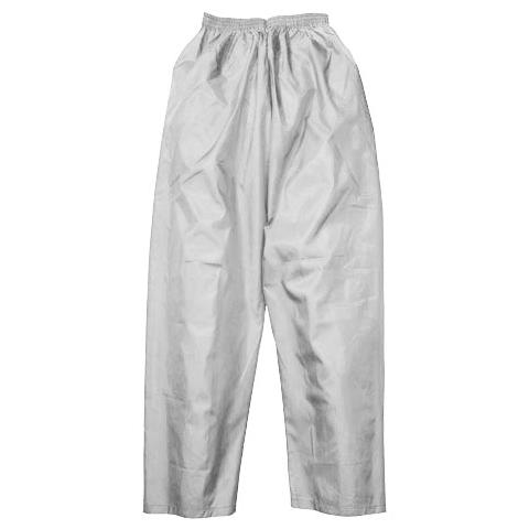 ポリエステルパンツ シルバー Mサイズ ※取寄品 カジメイク 2206-71-M