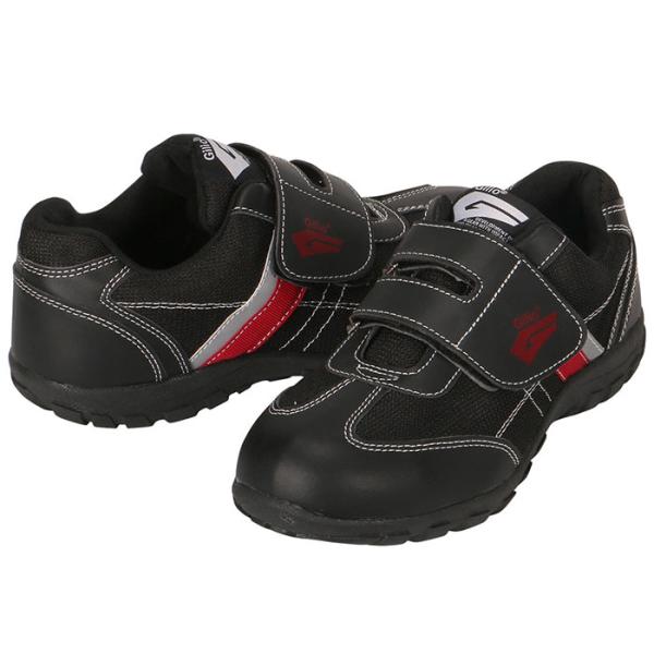 GILIO SAFETY SHOES ブラック マジック 28.0cm 取寄品 カジメイク 4001