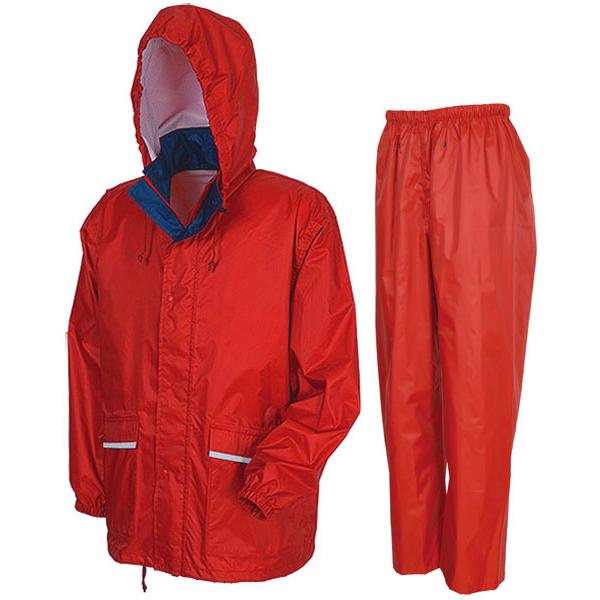 アドベントレインスーツ オーロラレッド Mサイズ ※取寄品 カジメイク 7540-81-M