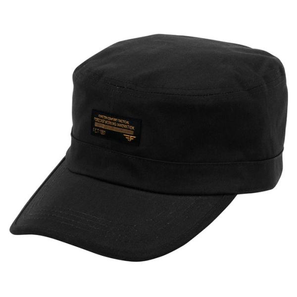 ワークキャップ ブラック フリー 取寄品 カジメイク 6505