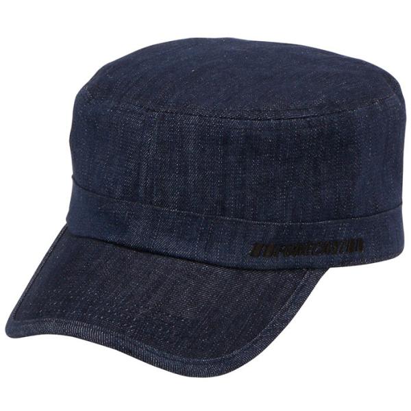 デニムワークキャップ インディゴ フリー 取寄品 カジメイク 6508