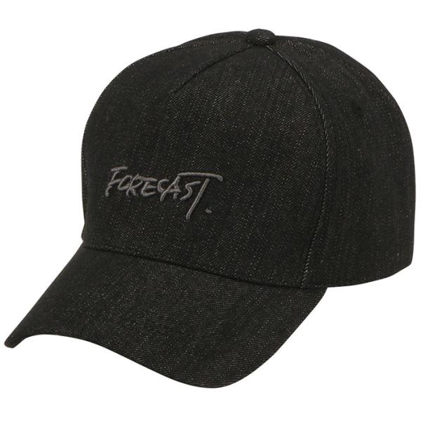 デニムキャップ ブラック フリー 取寄品 カジメイク 6514