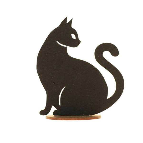空間消臭インテリア 炭零（すみれ） スタンドタイプ 猫 振向き 取寄品 塚崎修商店 1135059-...