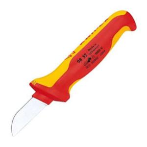 絶縁ケーブルナイフ 1000V(SB)刃長50mm×全長180mm KNIPEX(クニペックス) 9...
