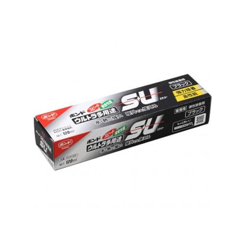 ボンド ウルトラ多用途SU ブラック 120ml 5本 取寄品 コニシ 04725