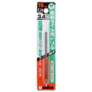 磁器タイル用ドリルビット TRタイプ 3.5mm×85mm ユニカ TR3.5×85
