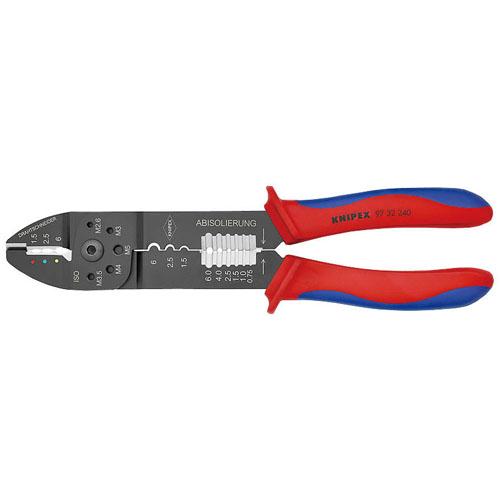 クリンピングプライヤー 240mm ※取寄品 KNIPEX(クニペックス) 9732-240SB