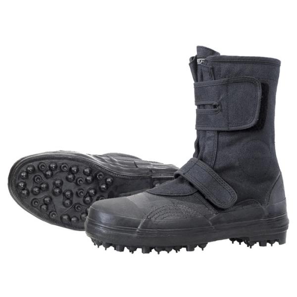 スパイクジョブ 鋼鉄製先芯入 黒 26.0cm 取寄品 荘快堂 I-101