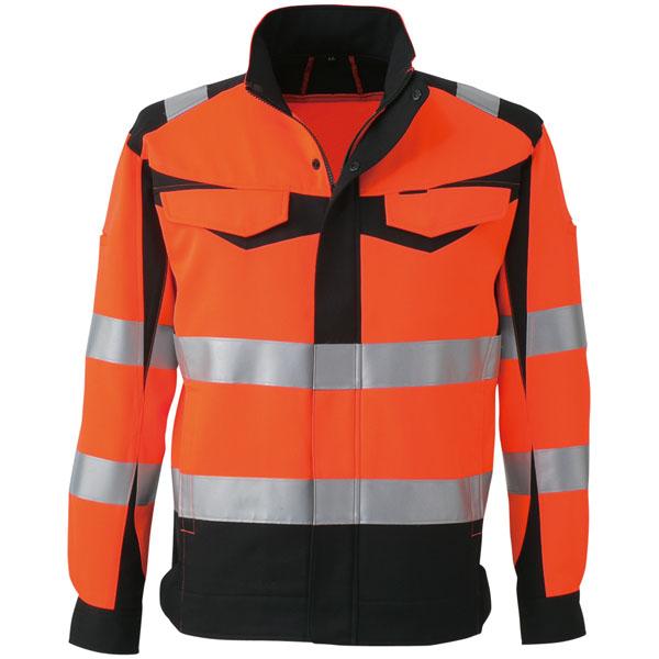 高視認性安全ジャケット オレンジ S ※取寄品 コーコス CS-2410