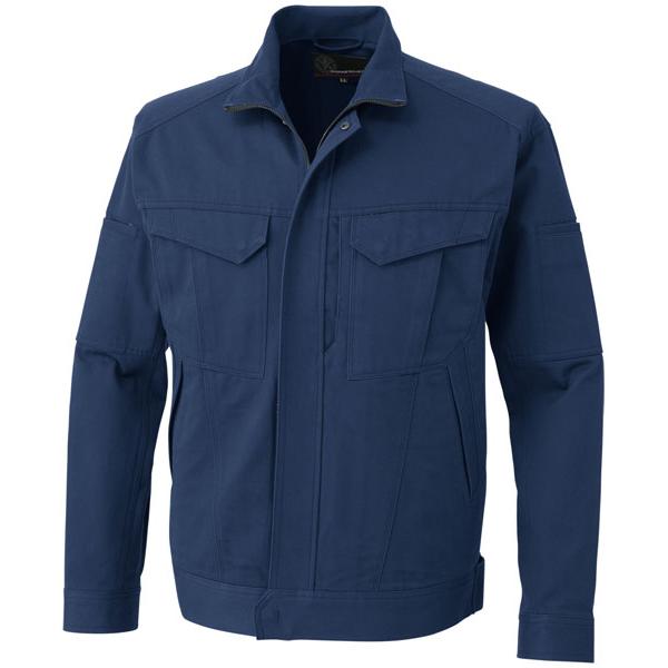 立体カットブルゾン ネイビー L ※取寄品 コーコス A-4670