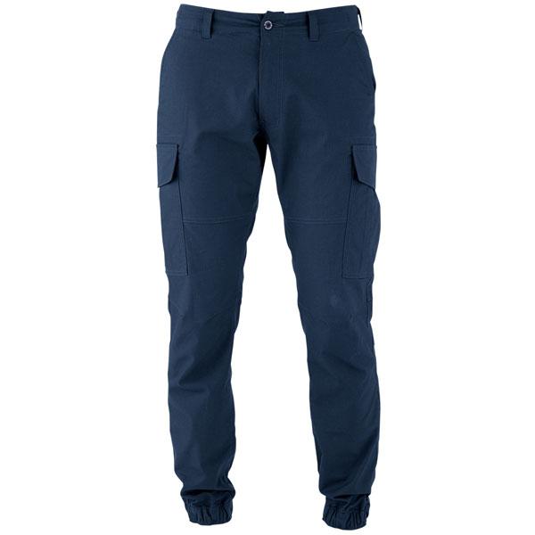 ミリタリーストレッチジョガーカーゴパンツ ネイビー 3L ※取寄品 コーコス G-6015