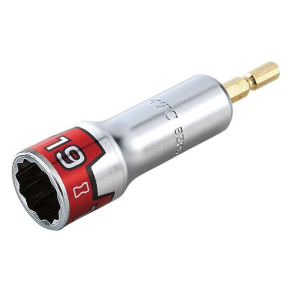 インパクト用ソケットビット19mm 難攻不落 十二角 取寄品 KYOTO TOOL (KTC) BZ...