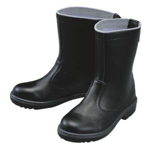 安全靴 JIS規格シリーズ 半長靴 24.0cm ブラック ジーベック 85024