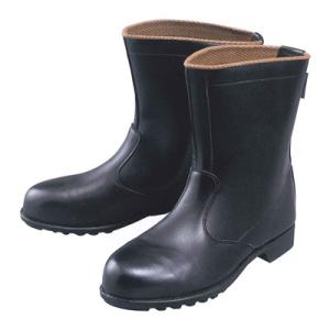 安全靴 JIS規格シリーズ 半長靴 25.0cm ブラック ジーベック 85028