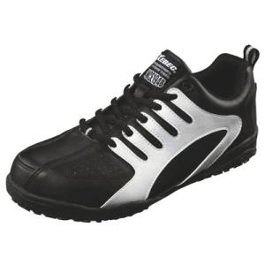 安全靴 ローカットノンメッシュ・セフティシューズ 超軽量 29.0cm ブラック ジーベック 854...