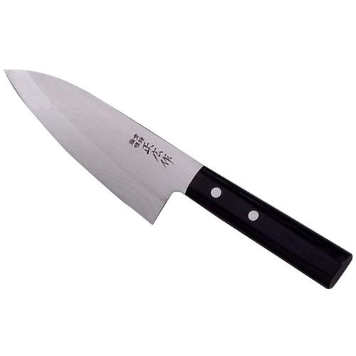 正広作 ステン出刃 150mm 左 ※取寄品 正広 10655