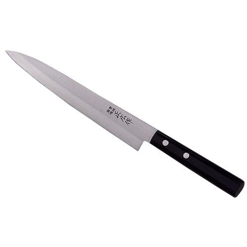 正広作 ステン柳刃 200mm 左 ※取寄品 正広 10662