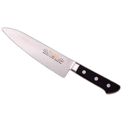 正広作 MV口金 牛刀 180mm 左 ※取寄品 正広 13810