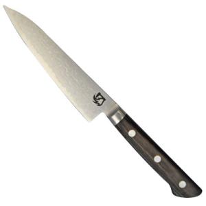 ペティナイフ V金10号口金付積層全貫通 刃長120mm ※取寄品 三木刃物