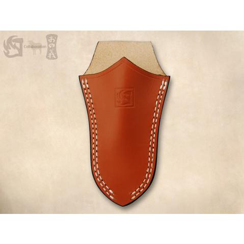 剪定鋏用 オリジナル本革ケース みきかじや村 TS056