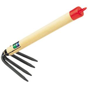 木柄クマデ 全長285mm ※取寄品 GS(キンボシ) 1412