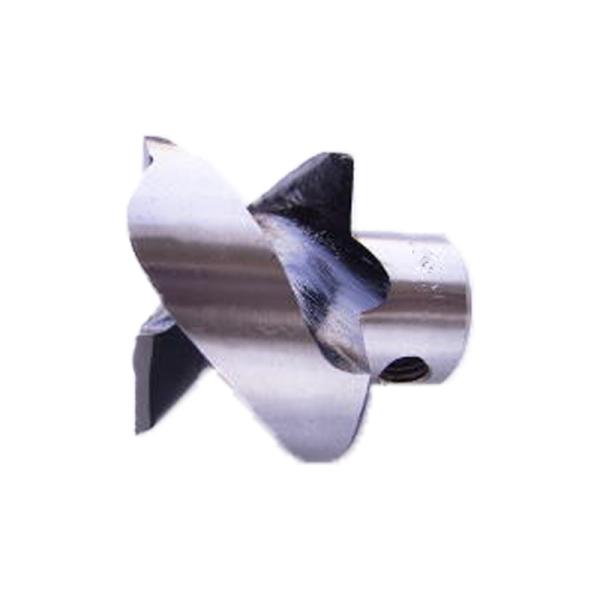 【外錐】二段錐K型 二枚刃 50ｍｍ×12ｍｍ 木工用 取寄品 クメダ 255012