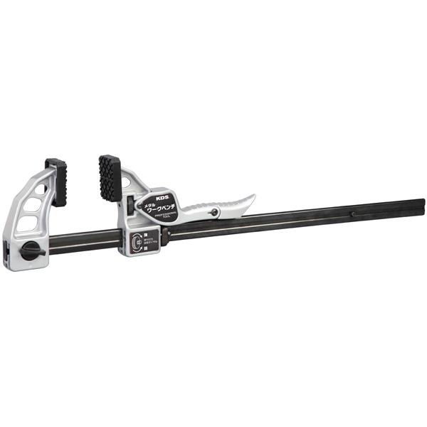 クランプ 固定工具 バイス メタルワークベンチ 締付巾300mm ムラテックKDS MWB-300