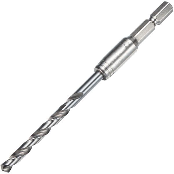 電動ドリル用 六角シャンク鉄工ドリル 径5.6mm 溝長57mm 取寄品 TOP ETD-5.6