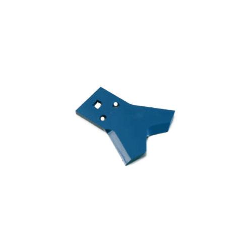 乗用草刈リ機用フリー刃 Wカット60下刃(青色) 140×60×6 取寄品 三陽金属 0464