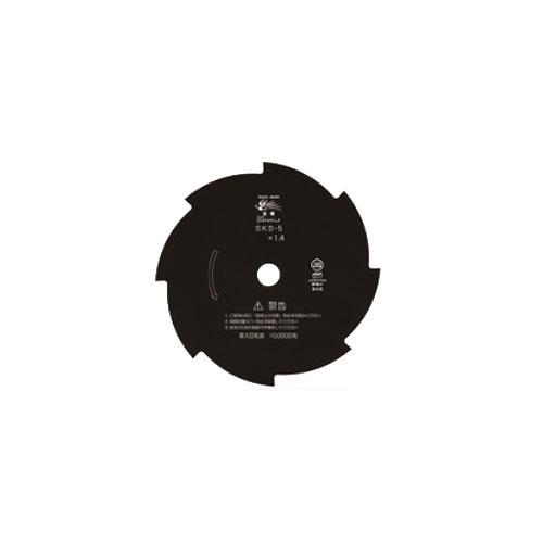 刈払機用回転刈刃 8枚刃(黒仕上げ) 外径mm×厚みmm 230×1.4 取寄品 三陽金属 0214