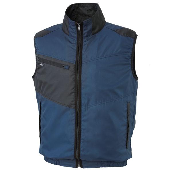 空調風神服 ※服地のみ ベスト ネイビー 5L 取寄品 サンエス KF95990