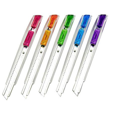 カッター(事務・軽作業用タイプ) iA-300RP 5色セット NTカッター iA-300RP