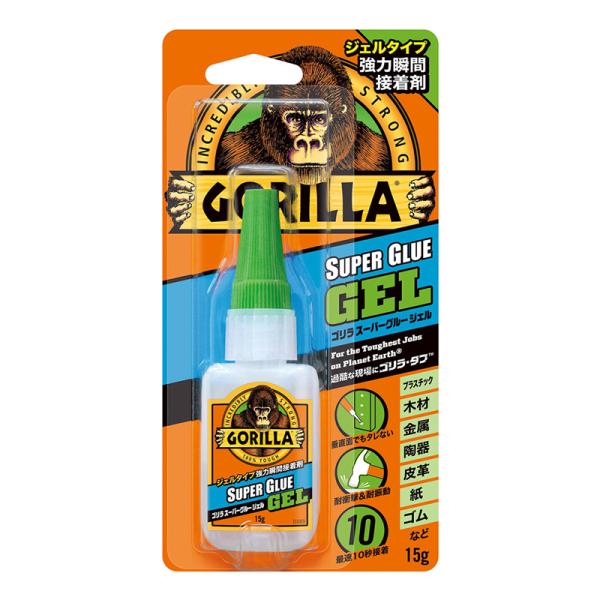 ゴリラ スーパーグルー ジェル 強力瞬間接着剤 15g 取寄品 ゴリラグルー (GORILLA GL...