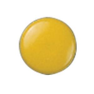 丸型カラーマグネット 黄 30mm径 10個1組 日本緑十字社 312084